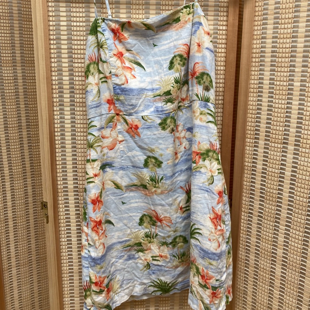 Hawaiian summer casual dress